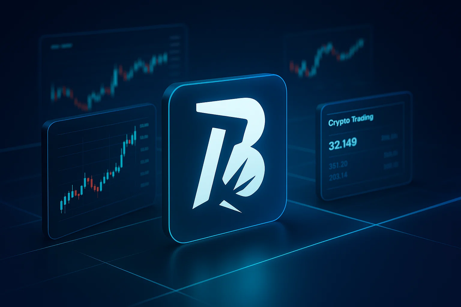 Live market rates studio background